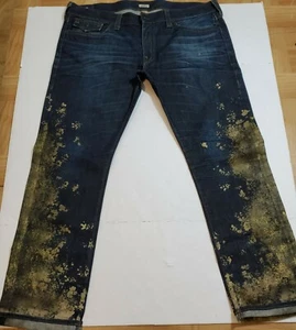 Herren True Religion Straight Relaxed Boot Cut Jeans 42 (W46xL34) Ricky Brit/Flap - Bild 1 von 13