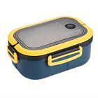 2 Layer Lunch Box Microwave Bento For Kids Adult Food Container Storage Box New