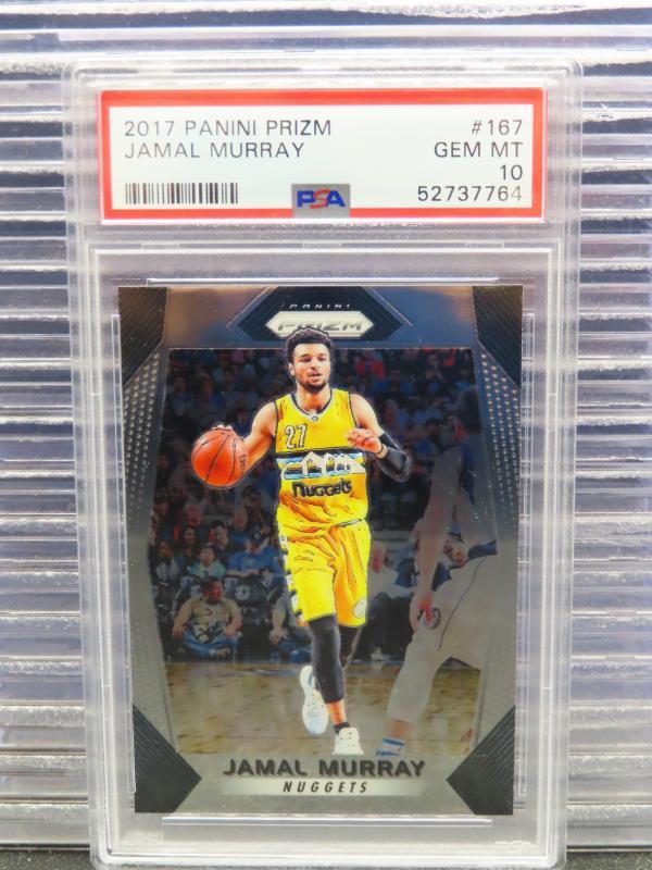 2017-18 Prizm Jamal Murray #167 PSA 10 Denver Nuggets