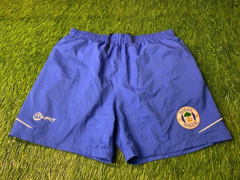 WIGAN ATHLETIC 2012-2013 RARE FOOTBALL SHORTS TRAINING MI-FIT ORIGINAL SIZE XXL Cover