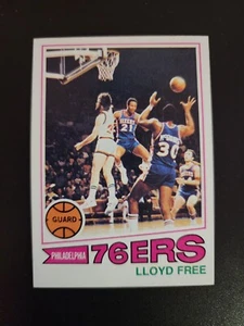 1977 Topps - Lloyd Free - Philadelphia 76ers #18 - Bild 1 von 2