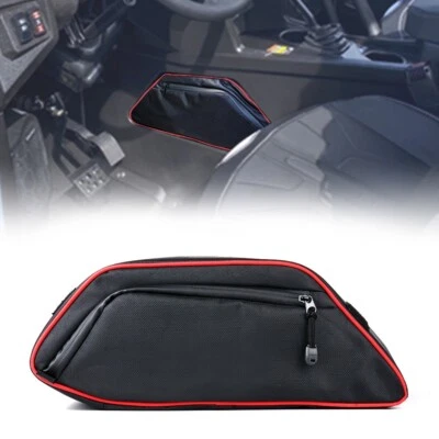Bolsa de almacenamiento de asiento con consola central UTV negra para Polaris General 4 1000 2016-2022 Foto 1 de 4
