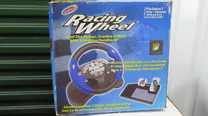 Intec Gaming Racing Wheel & Pedals Gamecube Playstation 2,Playstation, Xbox, New - Picture 1 of 9