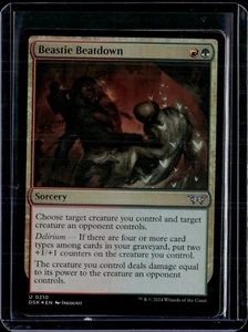 Beastie Beatdown - 210 - Foil - DSK - NM - MTG Magic the Gathering - Picture 1 of 1