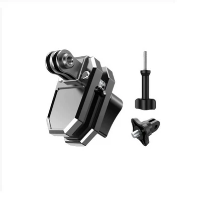 Riding Motorcycle Windshield Mount Aluminum Clamp for Insta360 X5 Action Camera - Image 1 of 4