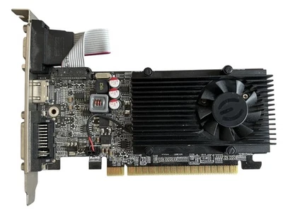EVGA GeForce GT 610 02G-P3-2619-KR 2GB DDR3 PCI-E LP Graphics Card DVI HDMI - Image 1 of 3
