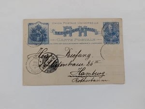 Haití clásico entero 1898 - Imagen 1 de 2