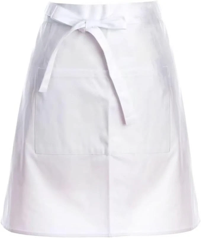 White Apron Waist,Half Apron,Chef Costume,Chef For Men Women  - Image 1 of 1