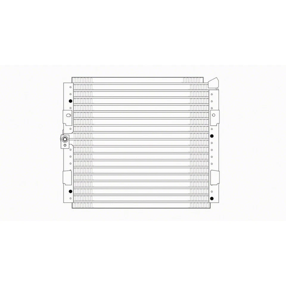CND39584 全新替换空调冷凝器 适合 1994 - 1995 年本田思域 — 第 1/1 张图片