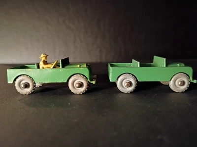Matchbox 2 #12A's Land Rovers  1955  - Image 1 of 4