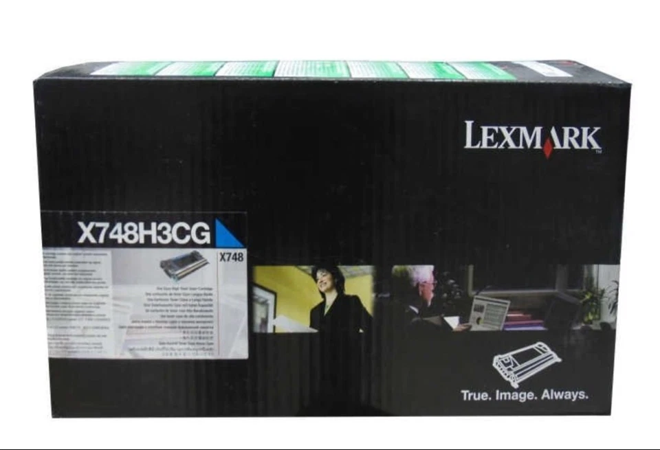Lexmark X748H3CG Cyan Tonerkartusche  für Lexmark X-748 - Bild 1 von 1