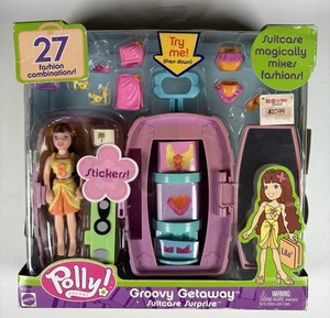Mattel 2003 Fashion Polly Pocket Sparkle Style Studio Lila *BESCHÄDIGTE BOX* *NEU* - Bild 1 von 2