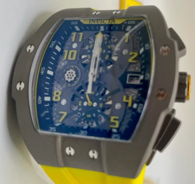Invicta Titanium Racing Men's Watch 47mm, Yellow (47188) Limited Ed one of 1,000 - Image 1 of 4