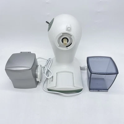 Imetec Grattugissima elektrische Reibe, Edelstahlwalze, Aluminiumtrichter, auszi - Bild 1 von 4