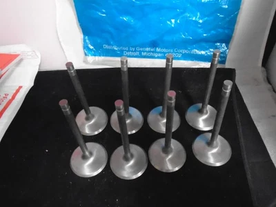 Válvulas de admisión de titanio real de 100 gramos 2,25 11/32 5,290 GM FORD CHRYSLER RACE de segunda mano Foto 1 de 4