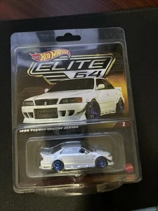 Hot Wheels Elite 1996 Toyota Chaser JZX100 1/64 Diecast HGW10 Carded Protector - Picture 1 of 14