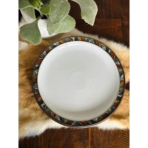 Two Denby Langley Marrakesh dinner plate Stoneware multicolor dinnerware - Picture 1 of 5