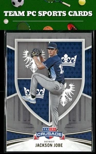 2024 Panini Crusade Jackson Jobe Detroit Tigers Silver 27 - Picture 1 of 2