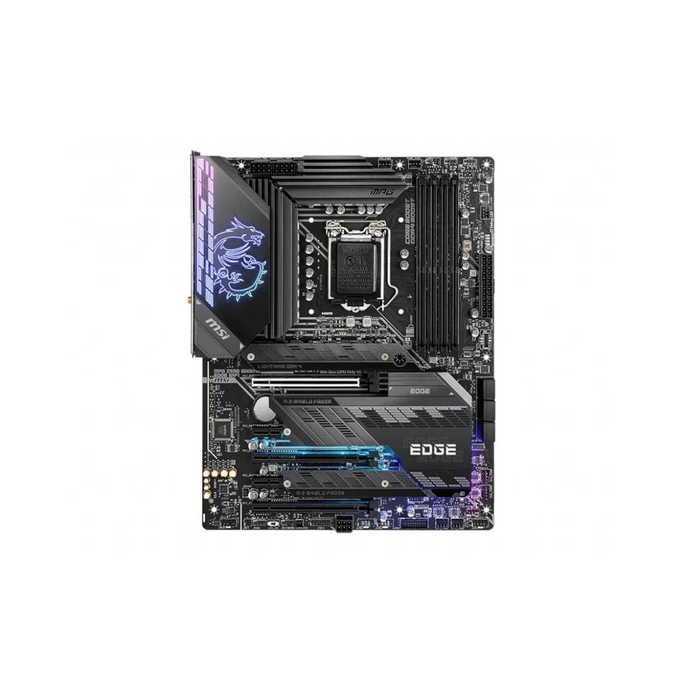MSI Mainboard Intel Sockel 1200 MPG Z590 GAMING EDGE WIFI (Gebraucht) - Bild 1 von 3