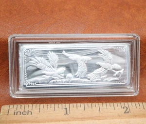 Reines 999 Feinsilber Anhänger Invest Adler erweiterte Flügel Sammlung /10g Geschenk - Bild 1 von 4