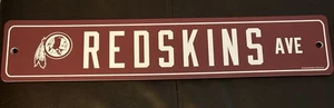 Redskins NFL Football Team Wall Sign Commanders WinCraft OG Logo Decor - Picture 1 of 6