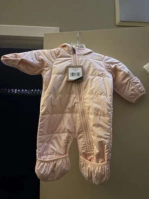 THE NORTH FACE Rosa Sal 1 Pieza Infantil Capucha Bunting 0-3 Meses Nuevo Con Etiquetas Foto 1 de 4