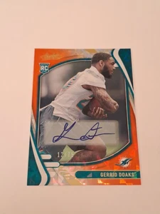 2021 Absolute Spectrum Orange Signatures #/75 Gerrid Doaks Rookie Auto - Bild 1 von 4