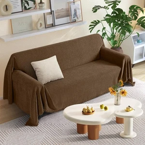 Couch Covers for 3 Cushion Couch Sofa Cover Washable Sectional Couch Cover fo... - Bild 1 von 8