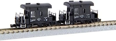 Rokuhan Z Gauge T032-1 YO-8000 Caboose Daiju 2cars set Model Train Japan - Image 1 of 4