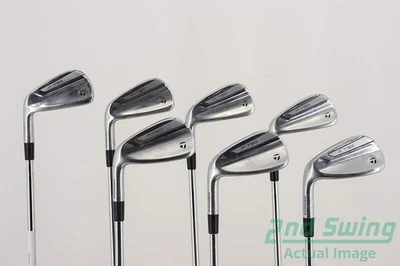 Juego de hierro TaylorMade 2019 P790 4-PW acero rígido izquierdo -1/4" Foto 1 de 4