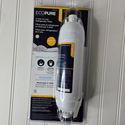 Ecopure 5-Year In-Line Refrigerator Filter EPINL30 - Image 1 of 4