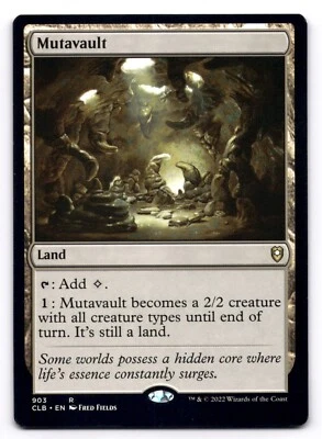 Mutavault NM Commander Legends: Battle for Baldur's Gate MTG Magic Regular - Image 1 of 2