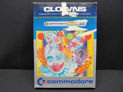 Clowns (aka Circus), Commodore 64, Disk, Commodore 1983, New & Factory Sealed - Image 1 of 4