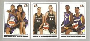 2006 wnba set base 110 carte,jackson,sue bird,,hammon,cash,catchings,taurasi - Foto 1 di 2