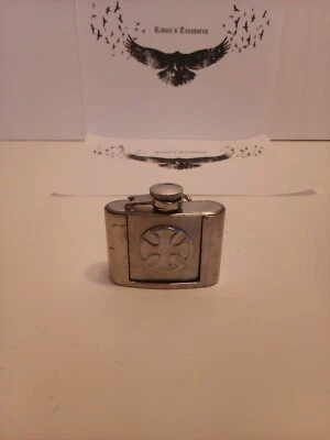 2 OZ HEBILLA DE CINTURÓN MATRAZ INOXIDABLE MAGNÉTICO Foto 1 de 4