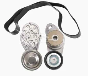 12 Grooves Fan Tensioner Set 21714847 20582558 and Belt 20582557 For Volvo D13 - Picture 1 of 2