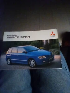 Mitsubishi Space Star owners manual handbook 1998 to 2005 model years - Picture 1 of 2