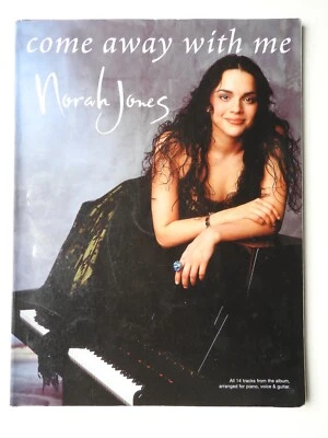 Come Away with Me  Norah Jones 14 tracks Piano Vocal Guitar Boxes PVG song book - Image 1 of 4