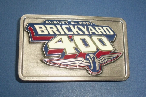 2001 BRICKYARD 400 NASCAR AUTO RACING Belt Buckle-Jeff Gordon Limited Edition Cover