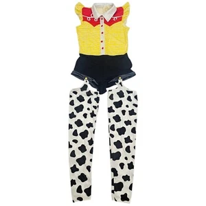 Giddy Up Cowgirl Women's Size S (4-6) Halloween Costume Shirt And Pants Only - Picture 1 of 14