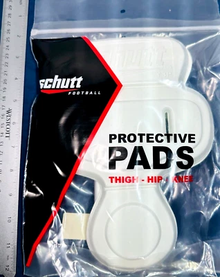 SCHUTT SPORTS Schutt Football Lightweight Slotted Hip Pads Youth 2 Hip 1 Tail Pad Y3P (G)