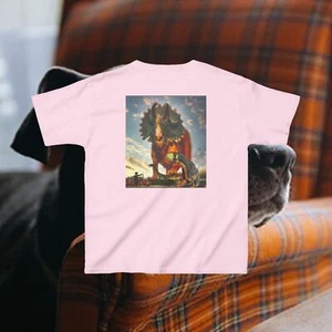 T-Shirt Dinosaurs Series ELI3 Original Kids heavy cotton  perfect for everyday - Picture 1 of 17