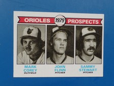 1979 Topps Corey Flinn Stewart #701 Orioles Prospects Rookie RC- FREE SHIPPING *