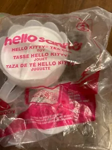 McDonald Hello Sanrio Toy Hello Kitty Scalloped Tea Cup #3 - Picture 1 of 2