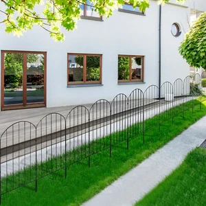 25 Pcs Garden Fence Decorative 27ft x 24" Rustproof Fence Panels Border for Yard - Picture 1 of 10