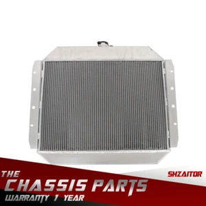 3 Row Aluminum Radiator For FORD F100 F-150 F-250 F-350 BRONCO V8 1966-1978 1979 - Foto 1 di 14