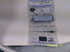 Colorbok - MULTI FLIP PACK - Hochzeit Verzierungen/Rub on/Aufkleber - 40+ Stück 33960E - Bild 1 von 5
