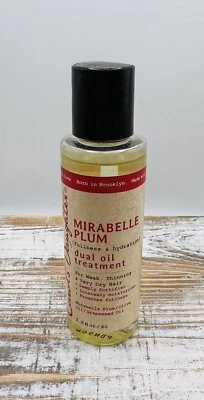 CAROLS FILHA~Mirabelle Ameixa~Tratamento Duplo com Óleo~2oz/60ml~Novo/Sem Caixa - Imagem 1 de 3