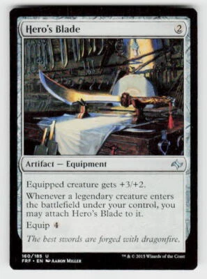 Fate Reforged #160 Hero's Blade - Image 1 of 2