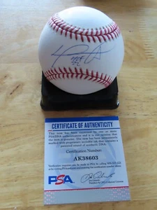 HOF DAVID ORTIZ signed Baseball World Series Champion BOSTON RED SOX PSA AK38603 - Picture 1 of 3